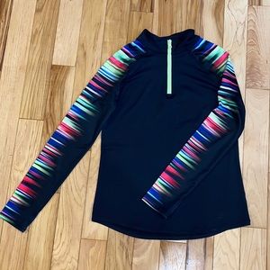 Justice Multicolor Neon Quarter Zip